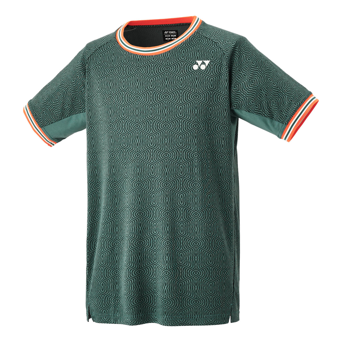 Yonex Crew Neck T-shirt Heren - olijf,