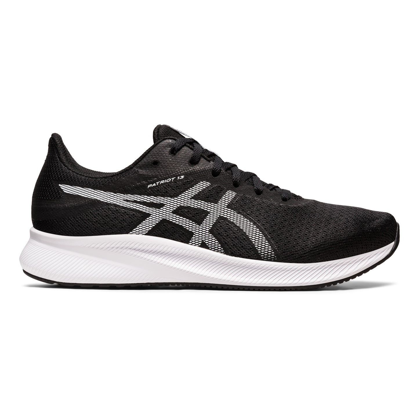 ASICS Patriot 13 Neutrale schoen Heren - zwart, wit