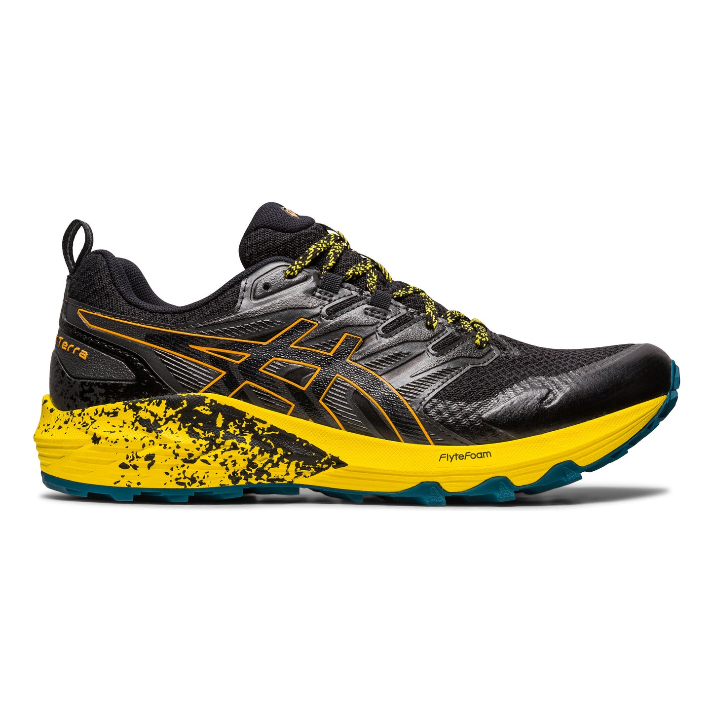 ASICS Gel-Trabuco Terra Trailschoen Heren - zwart, geel