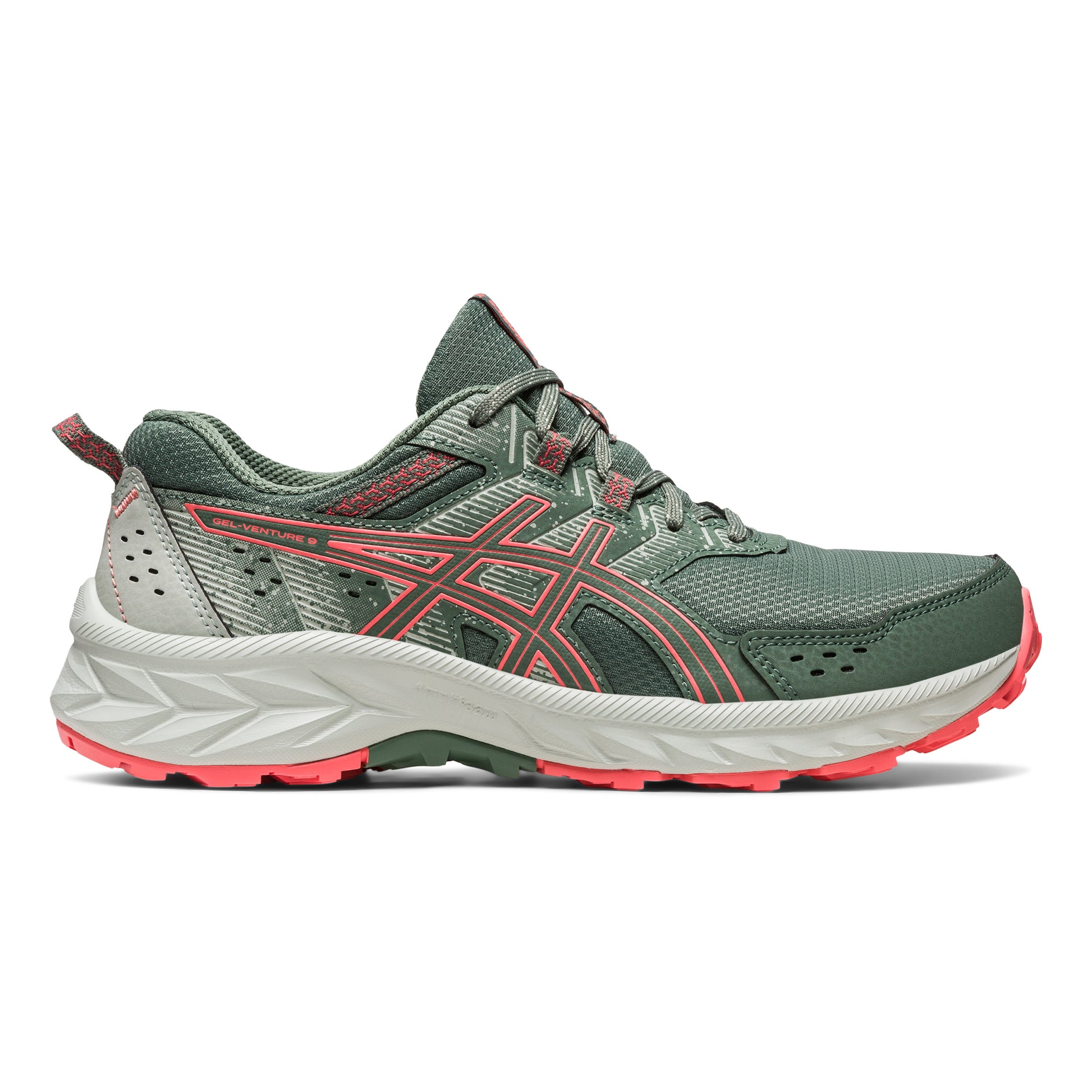 ASICS Gel-Venture 9 Trailschoen Dames - groen, oranje