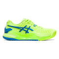 Gel-Resolution 9 Allcourt schoen Dames - neongroen, blauw