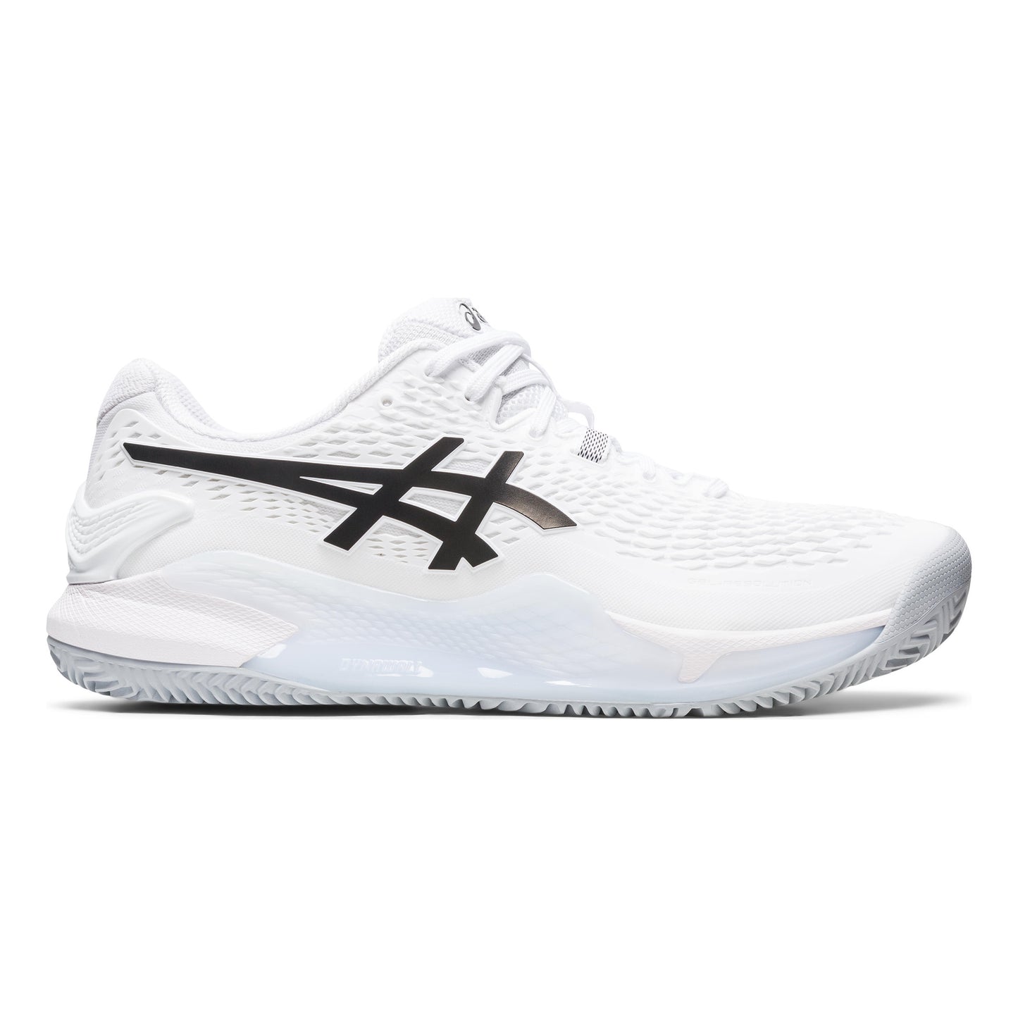 ASICS Gel-Resolution 9 Chaussure terre battue Hommes - blanc, noir