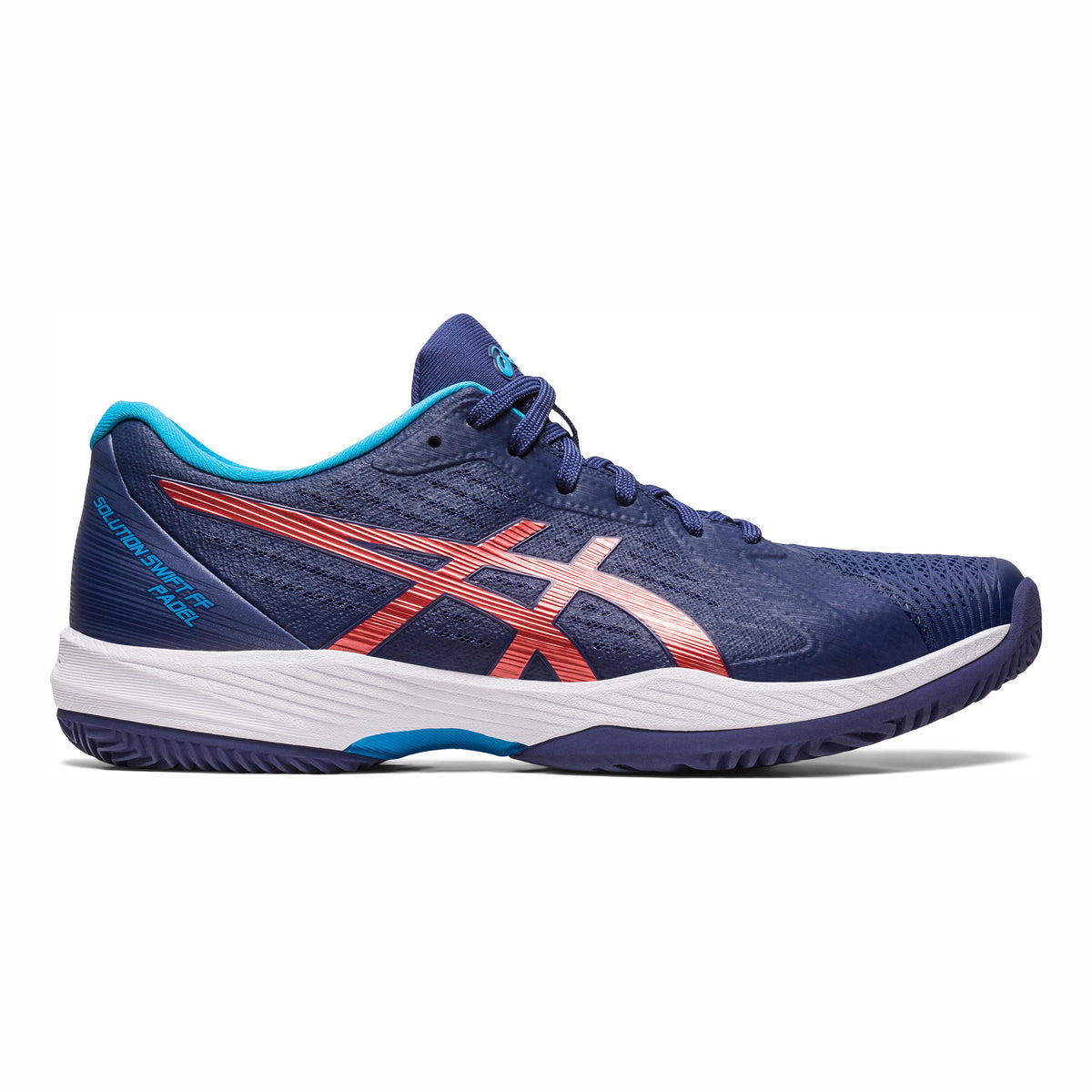 ASICS Solution Swift FF Chaussures padel Hommes - bleu foncé, rouge