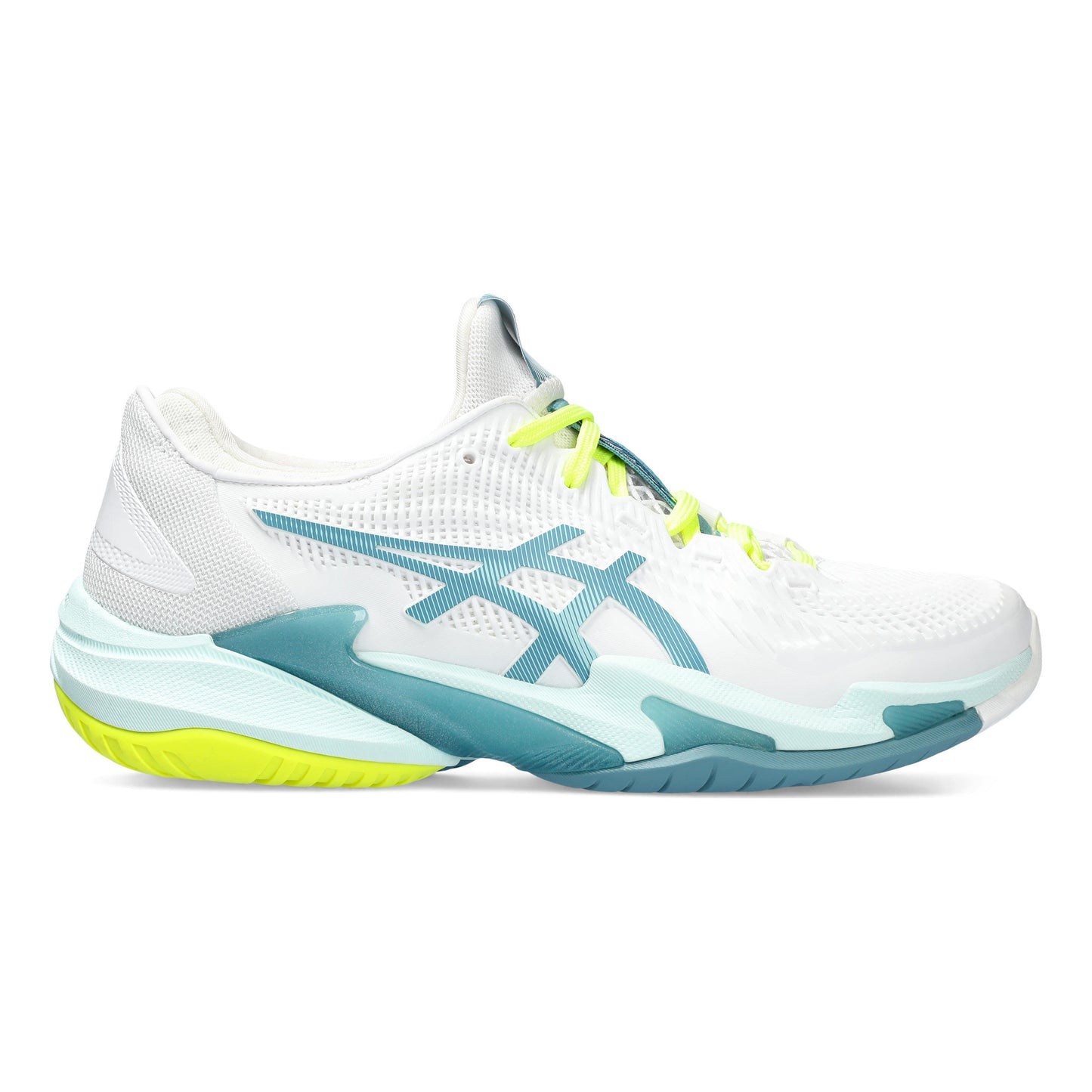 ASICS Court FF 3 Chaussures toutes surfaces Femmes - blanc, bleu petrol