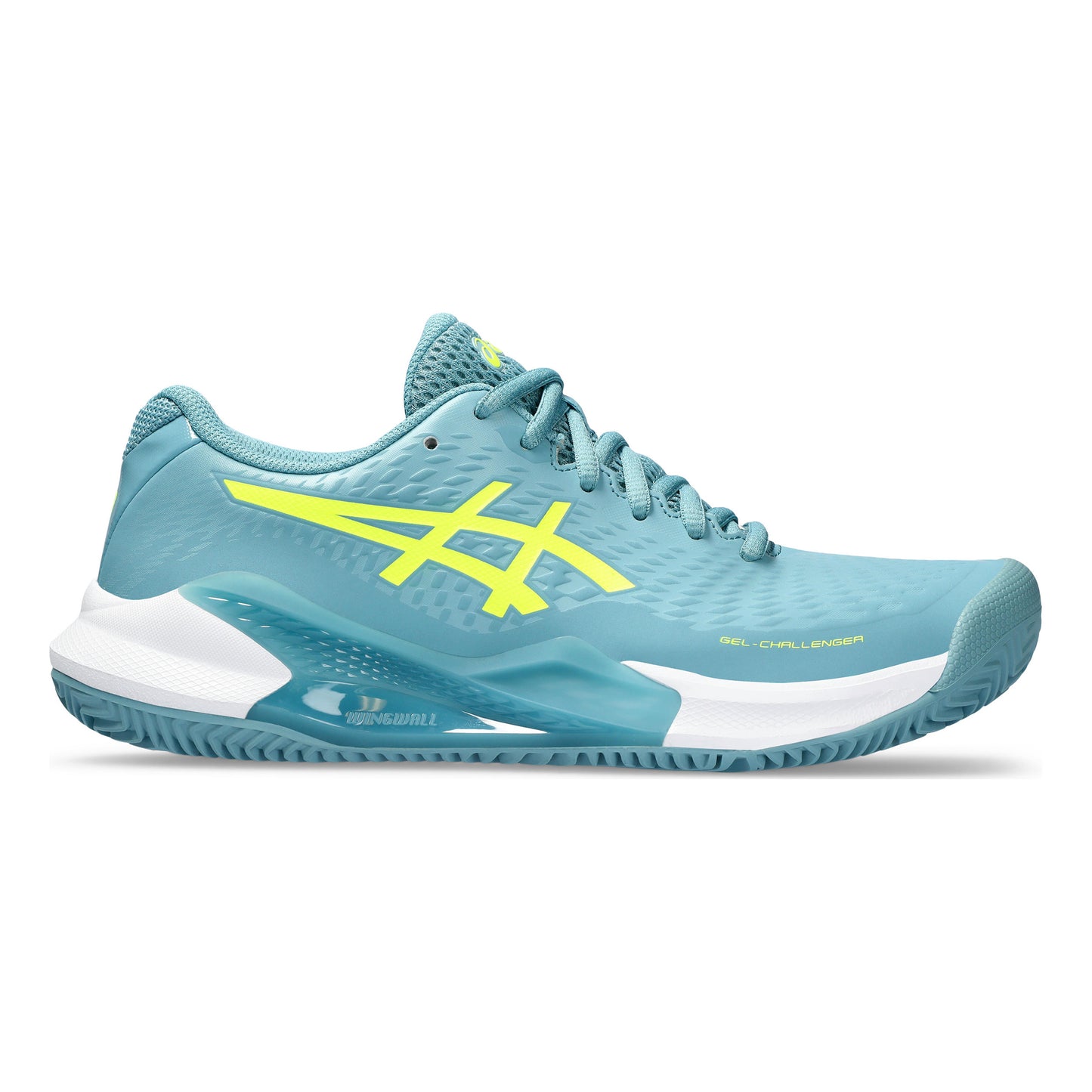 ASICS Gel-Challenger 14 Gravelschoen Dames - petrolblauw, wit