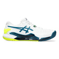 Gel-Resolution 9 Chaussures toutes surfaces Hommes - blanc, bleu petrol