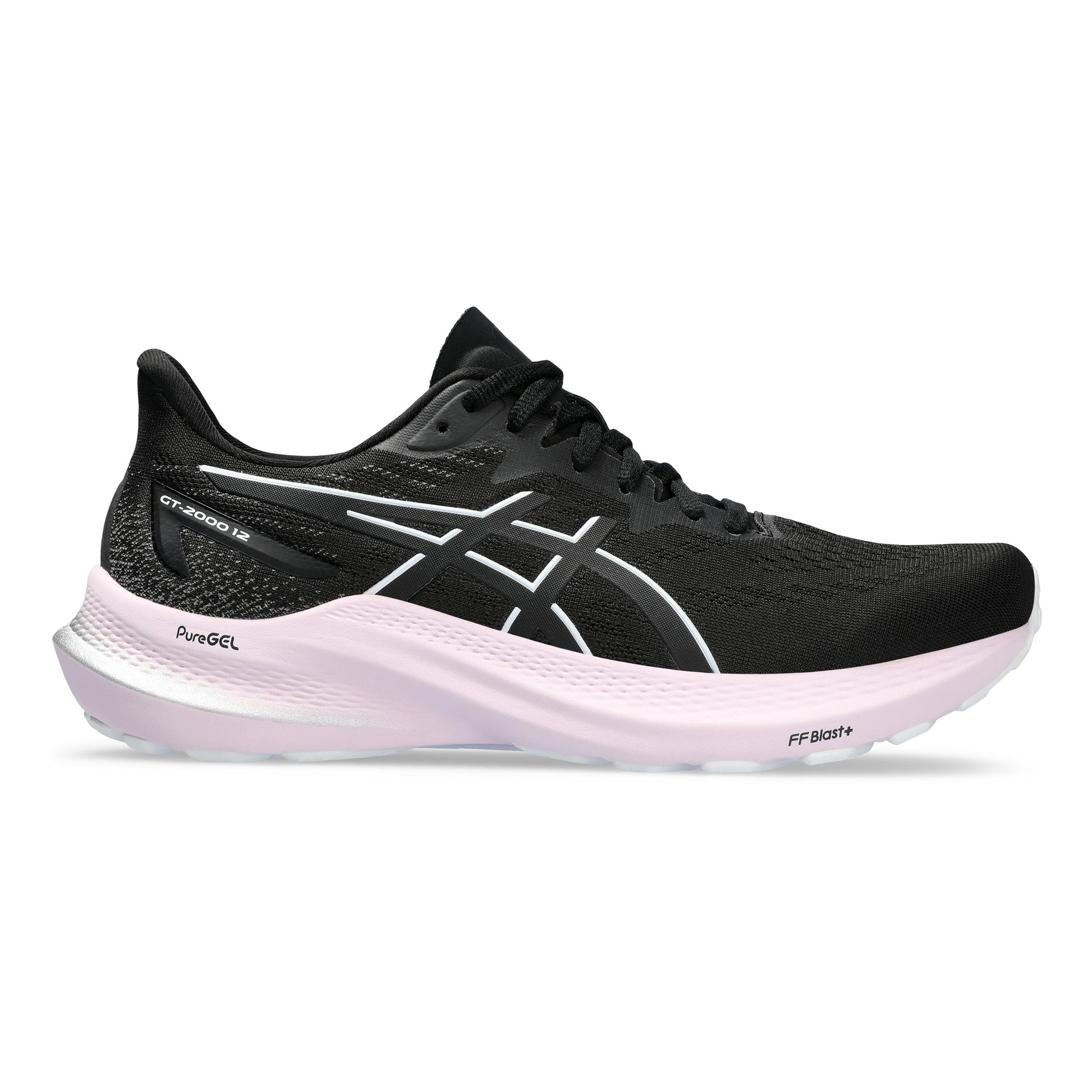 ASICS GT-2000 12 Stabiliteitsschoen Dames - zwart, roze