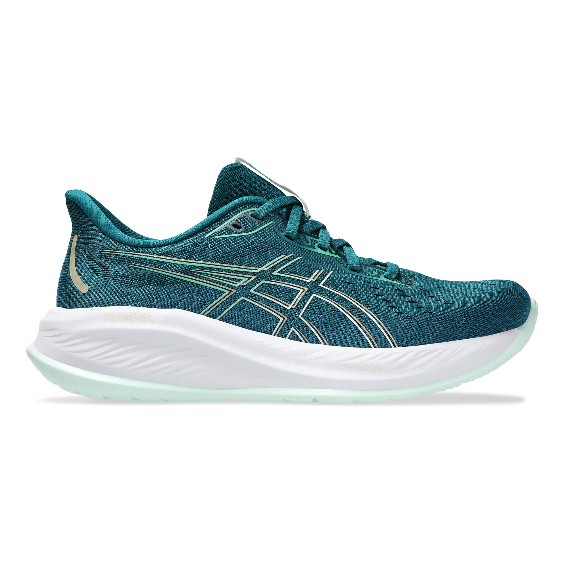 ASICS Gel-Cumulus 26 Chaussure de running sans stabilisateurs Femmes - bleu petrol, mint