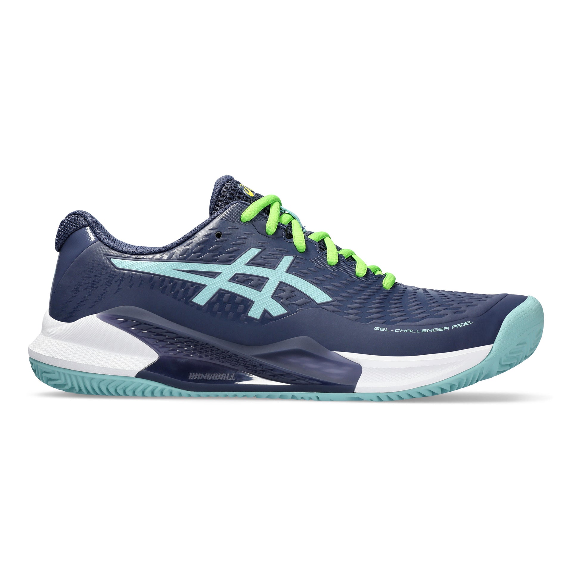 ASICS Gel-Challenger 14 Chaussures padel Hommes - bleu foncé, turquoise