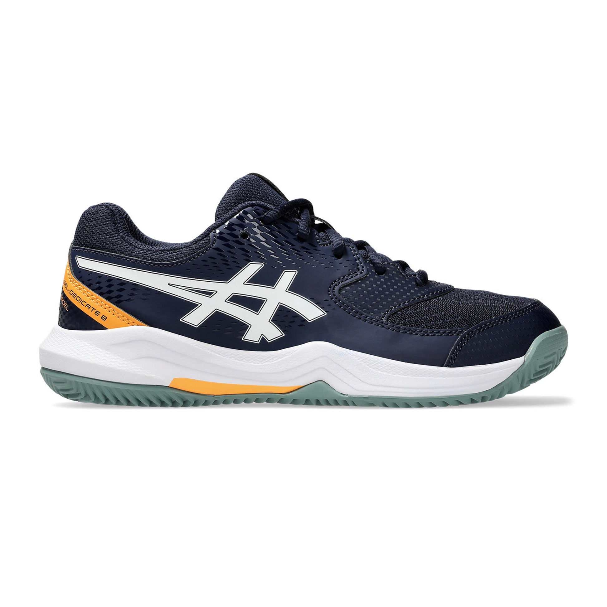 ASICS GEL-DEDICATE 8 PADEL GS Padel schoen Kinderen-donkerblauw, wit