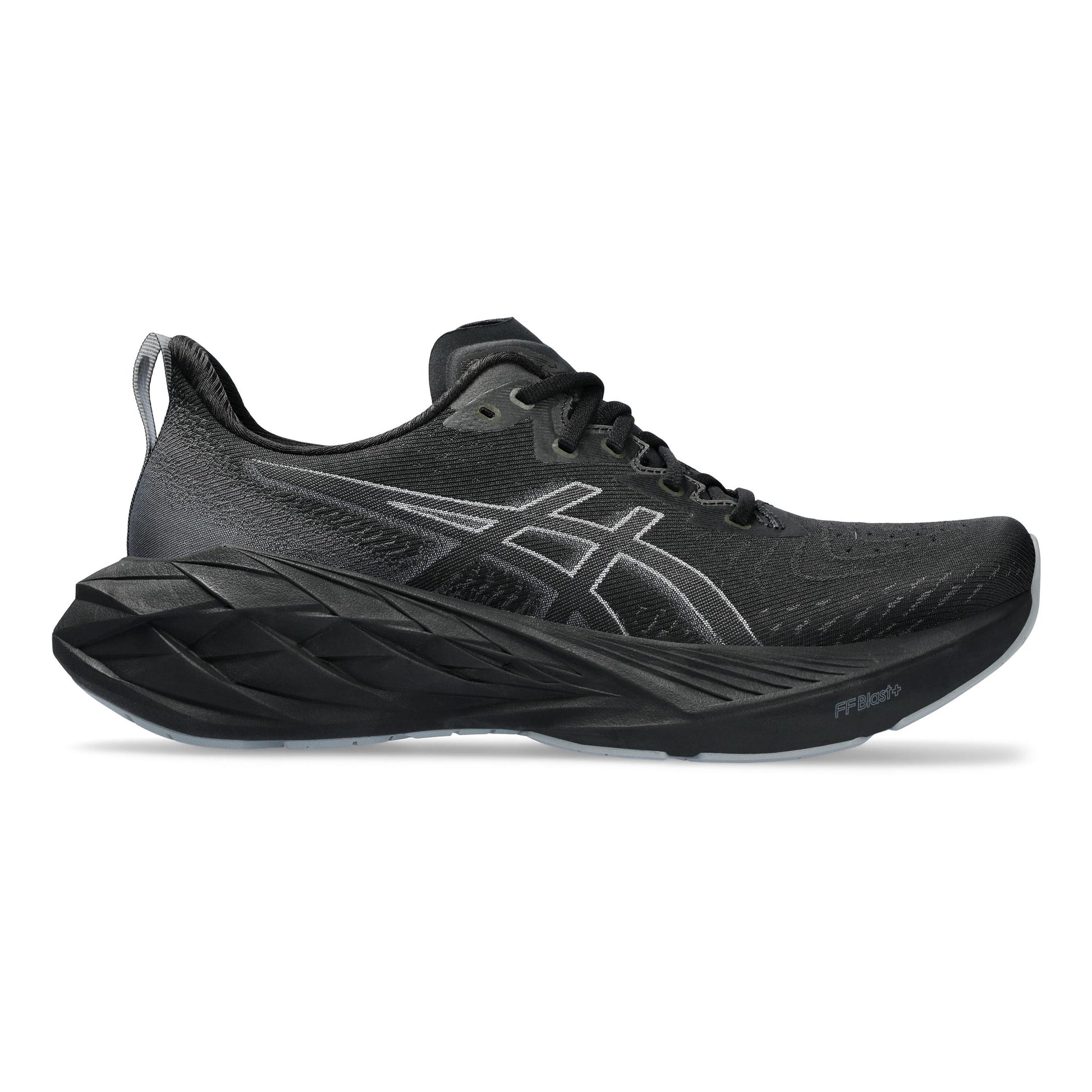 ASICS Novablast 4 Neutrale schoen Heren - zwart, grijs