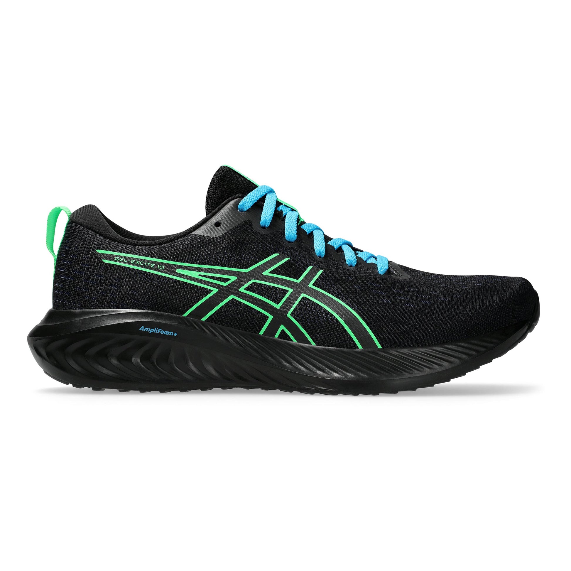 ASICS Gel-Excite 10 Neutrale schoen Heren - zwart, groen