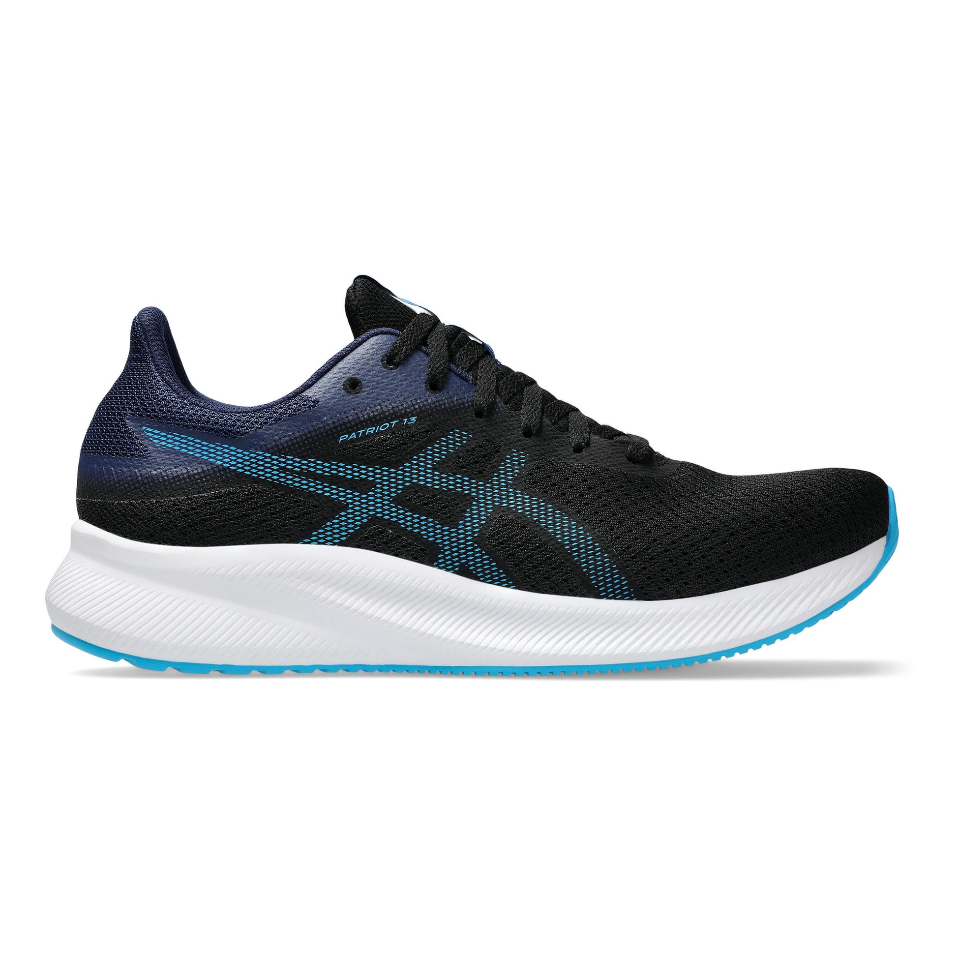 ASICS Patriot 13 Chaussure de running sans stabilisateurs Hommes - noir, bleu