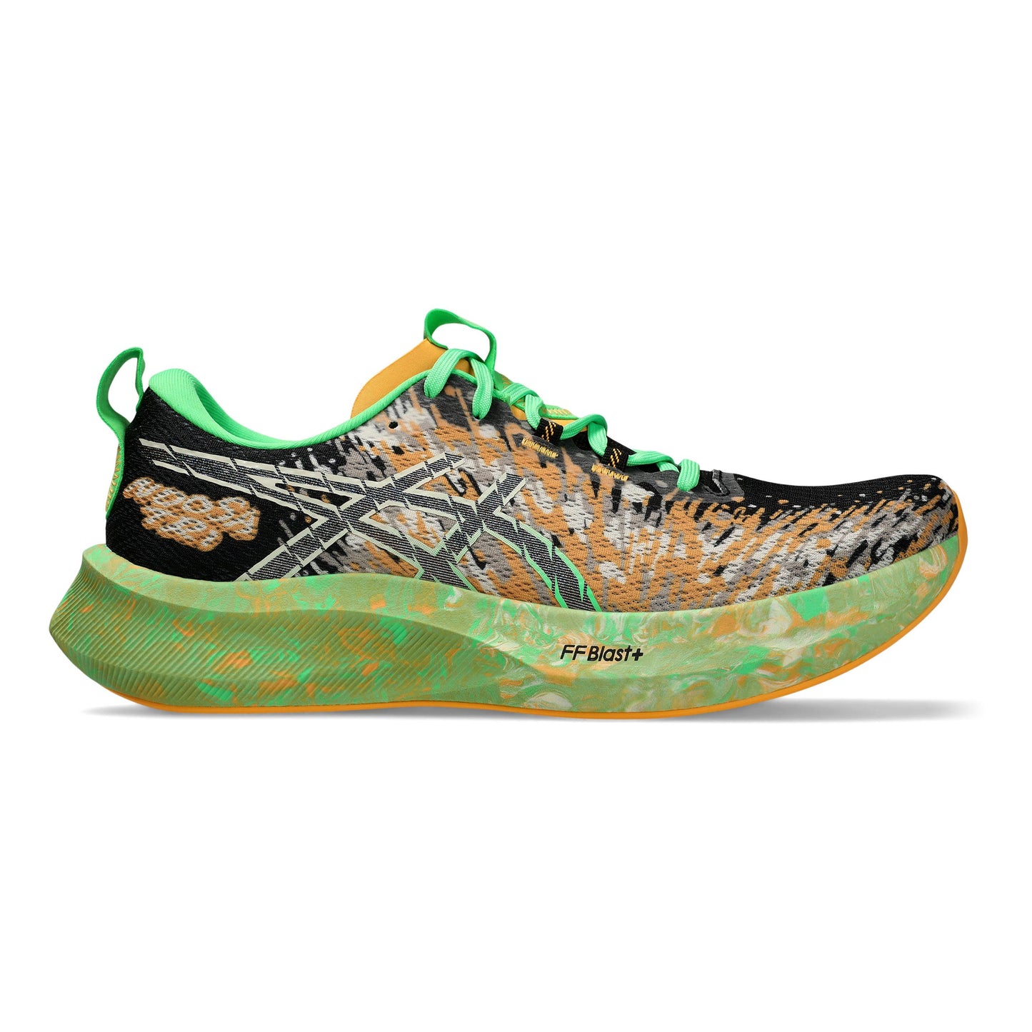 ASICS Noosa Tri 16 Wedstrijdschoen Heren-groen, zwart