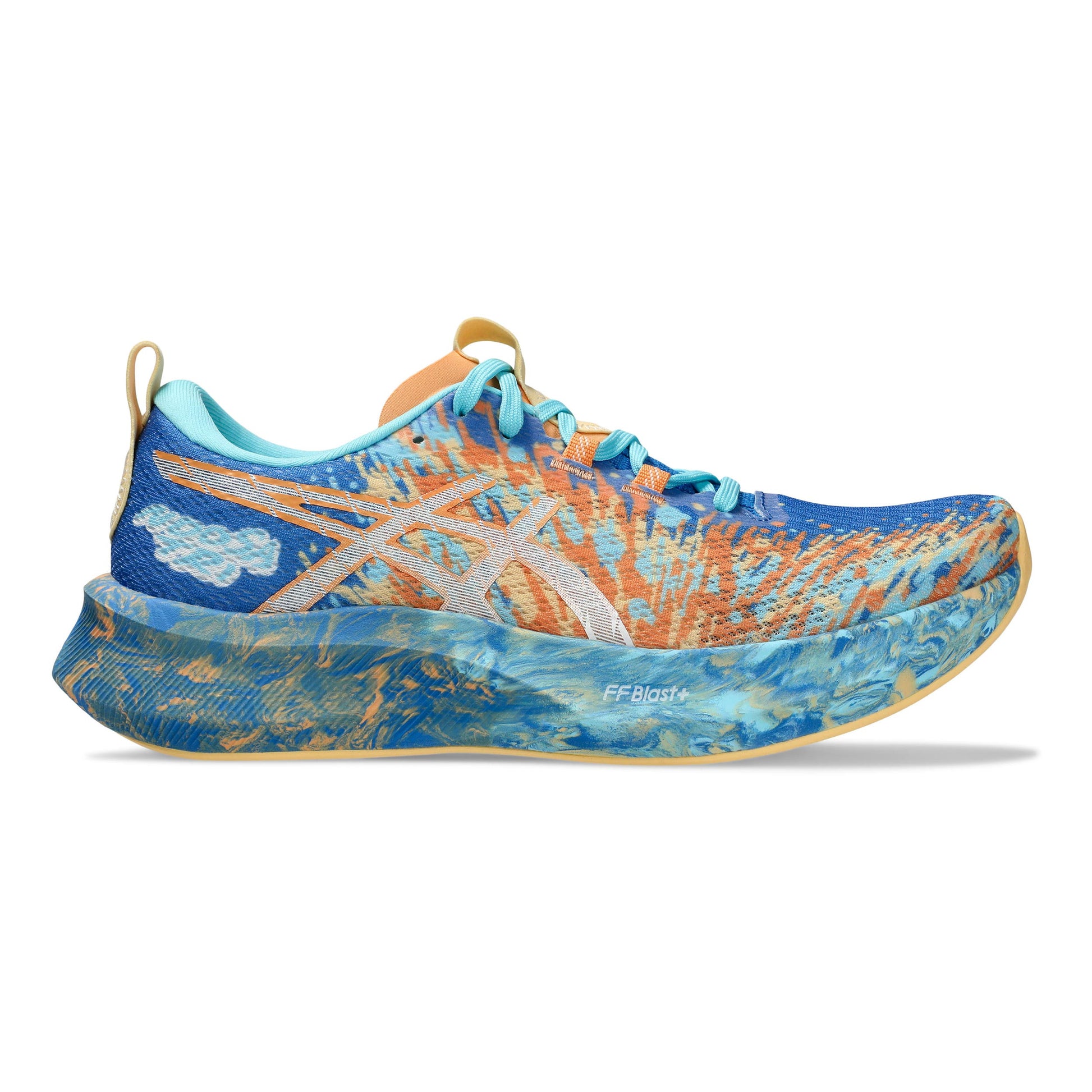 ASICS Noosa Tri 16 Chaussure de compétition Femmes-bleu, orange