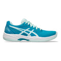 Gel-Game 9 Chaussure terre battue Femmes - bleu, blanc