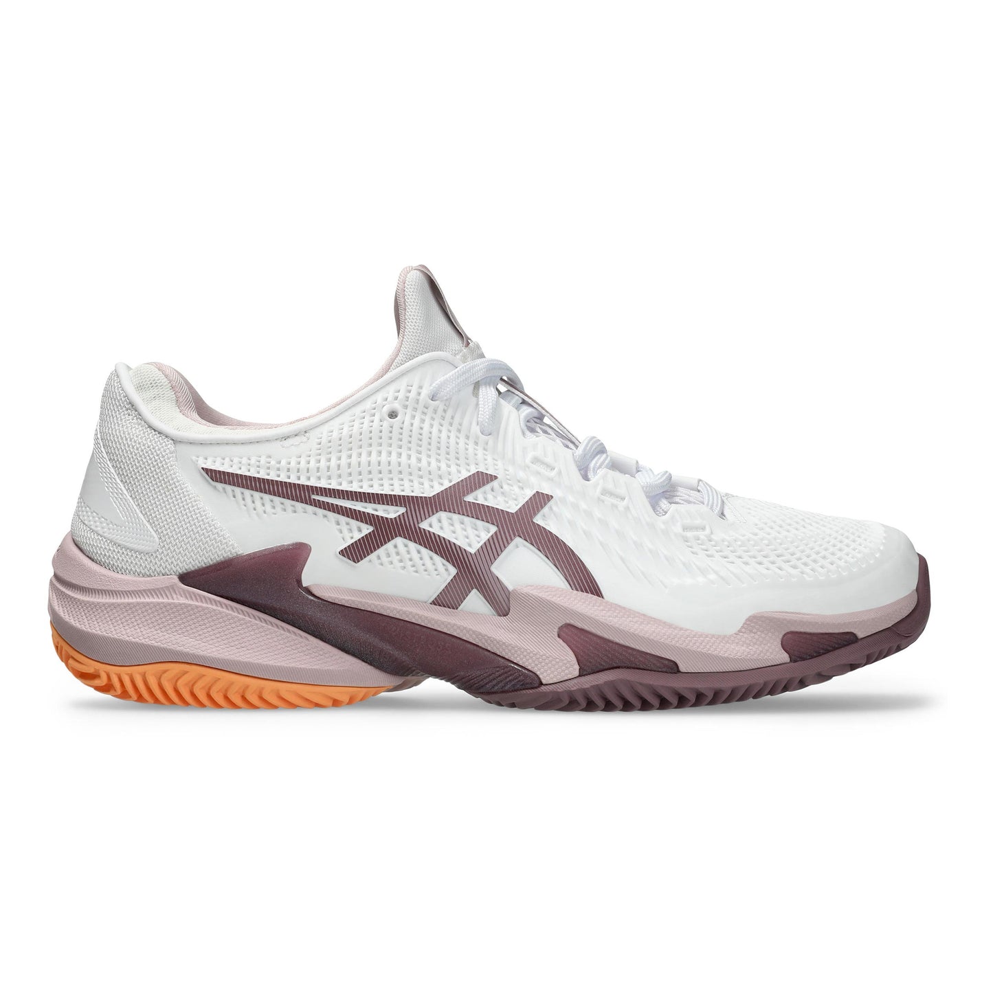 ASICS Court FF 3 Gravelschoen Dames - wit, beige