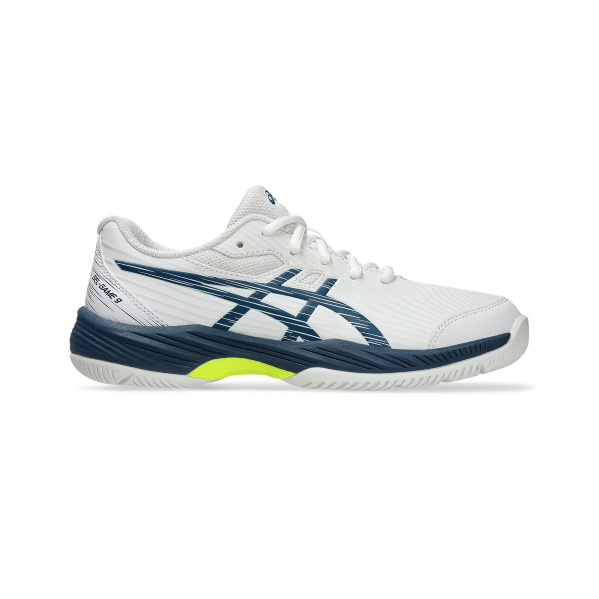 ASICS Gel-Game 9 GS Chaussures toutes surfaces Enfants - blanc, bleu