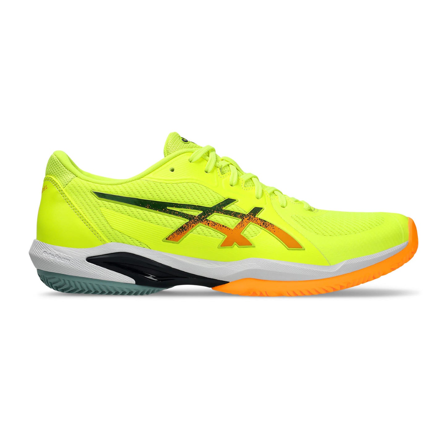ASICS Solution Swift FF 2 Padel schoen Heren - neongeel, oranje