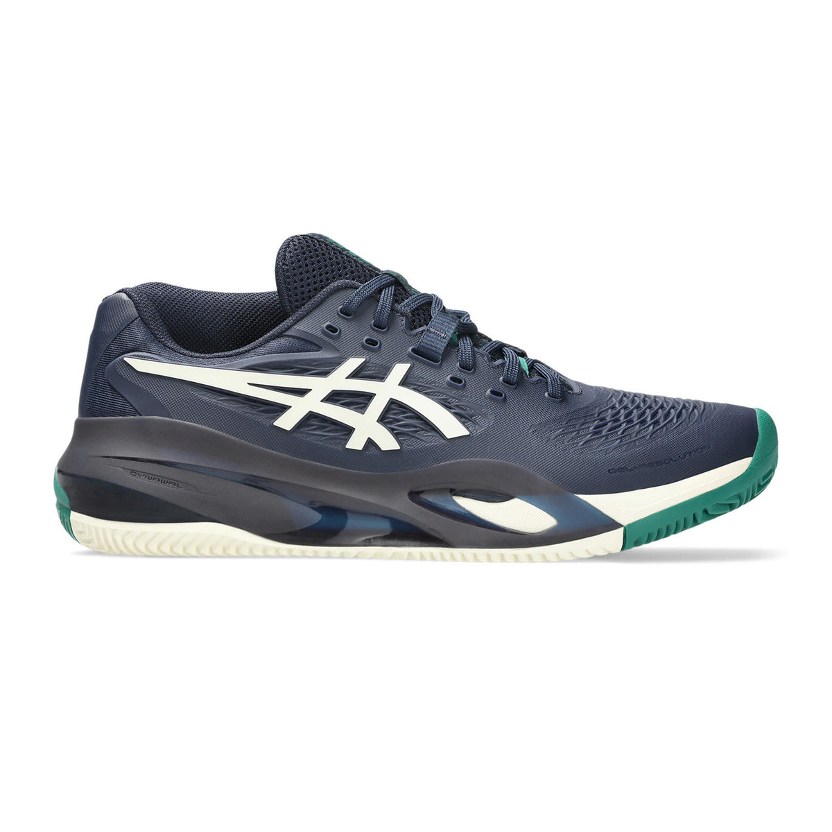 ASICS Gel-Resolution X Gravelschoen Heren - donkerblauw, crème