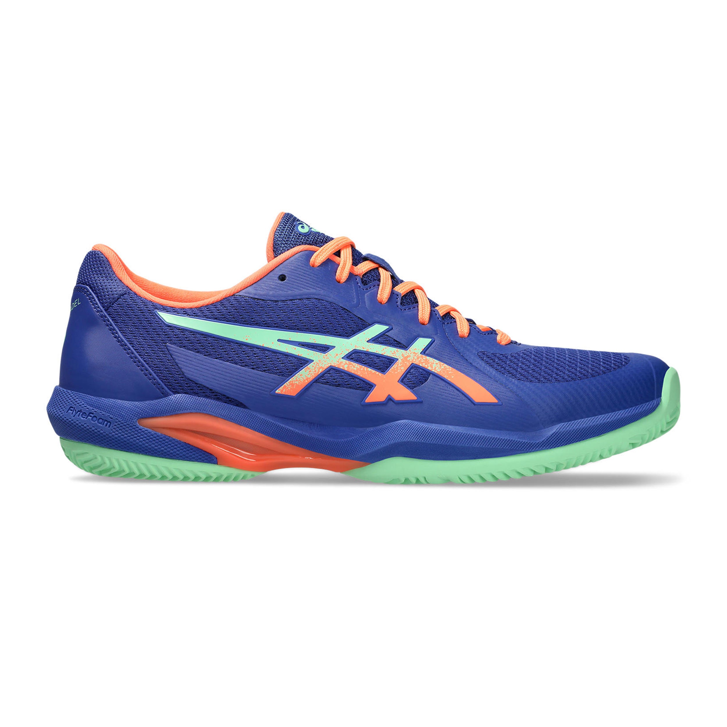 ASICS Solution Swift FF 2 Chaussures padel Hommes - bleu foncé, menthe