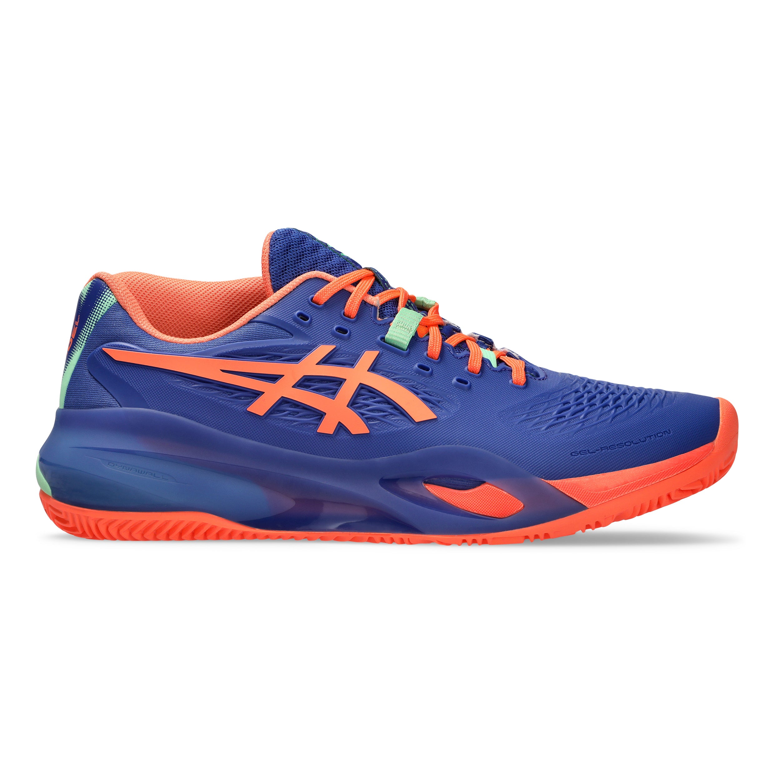 ASICS Gel-Resolution X Padel schoen Heren - donkerblauw, koraal