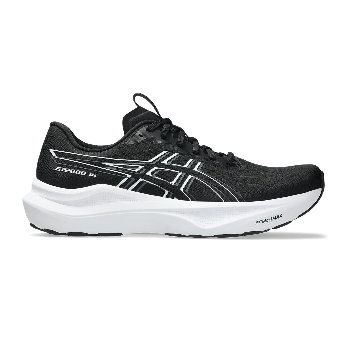ASICS GT-2000 14 Chaussure de running avec stabilisateurs Hommes-noir, anthracite