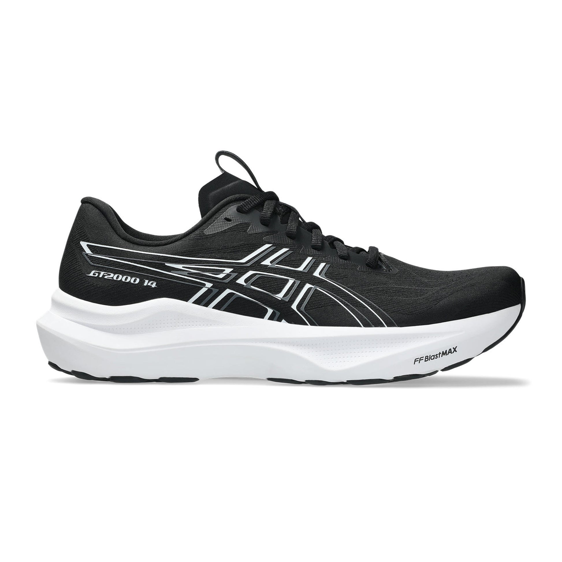 ASICS GT-2000 14 Chaussure de running avec stabilisateurs Hommes-noir, anthracite