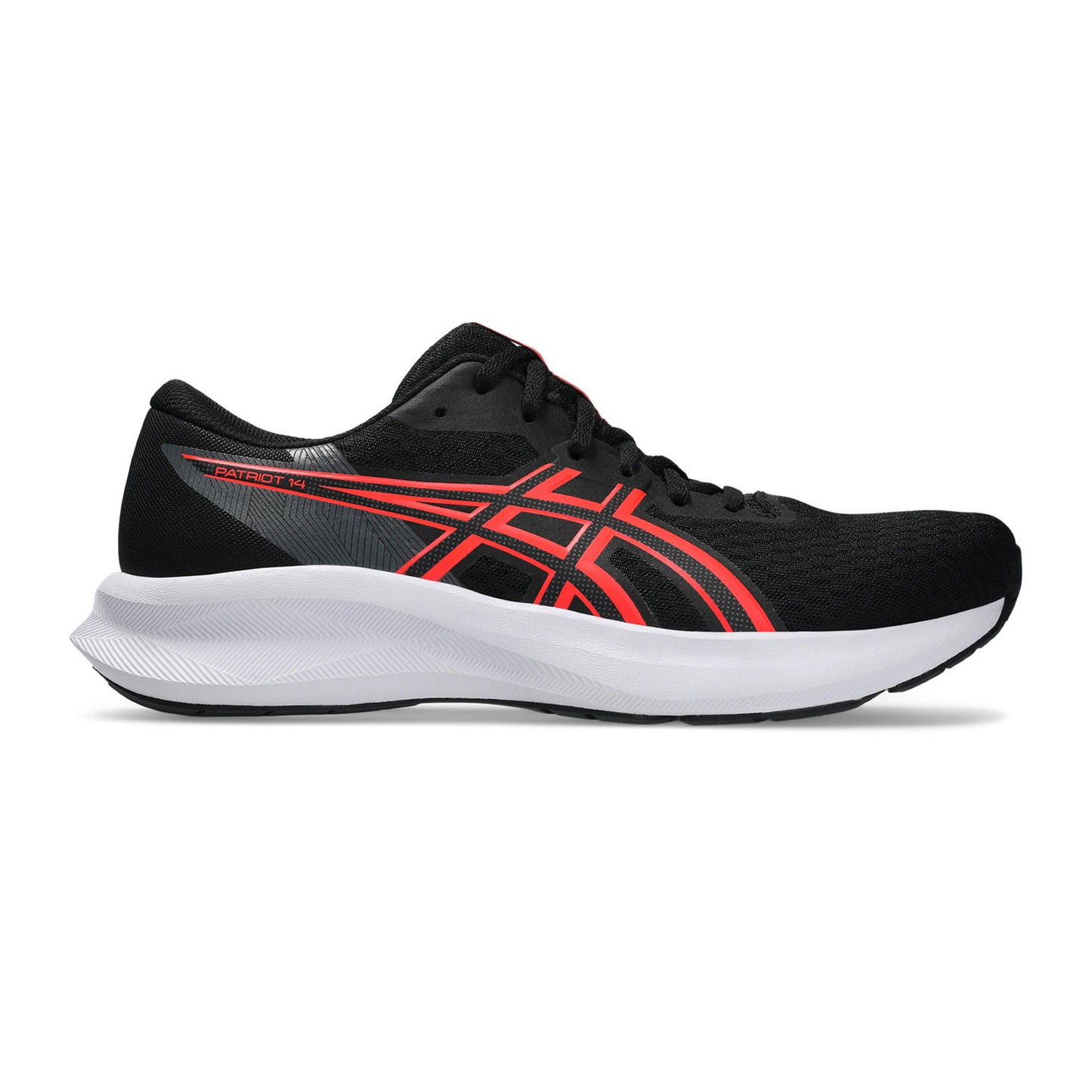 ASICS Patriot 14 Neutrale schoen Heren-zwart, rood