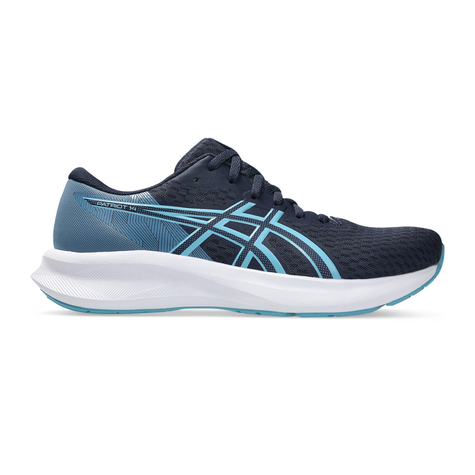 ASICS Patriot 14 Chaussure de running sans stabilisateurs Hommes-bleu foncé, bleu
