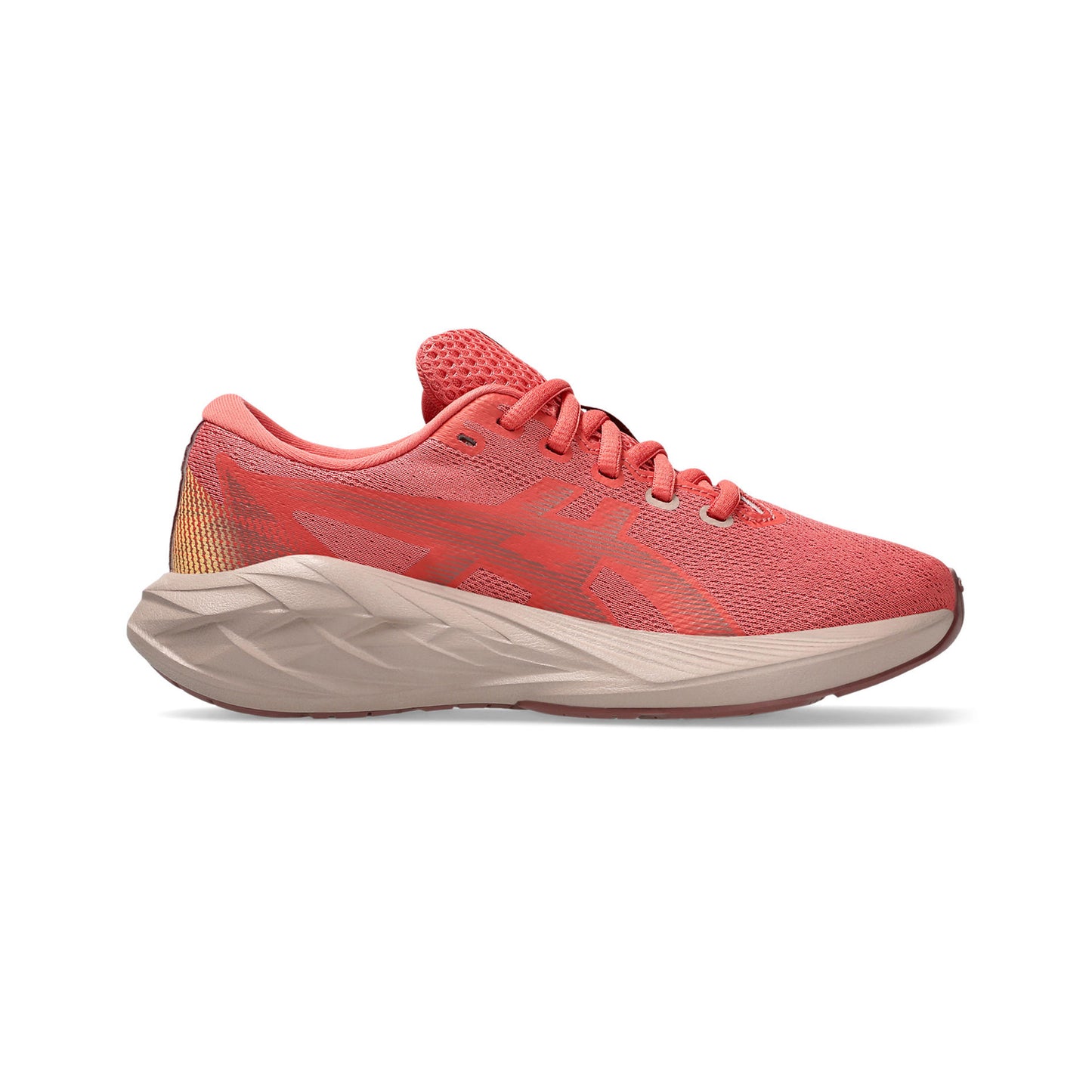 ASICS Novablast 5 GS Neutrale schoen Kinderen-koraal, grijs