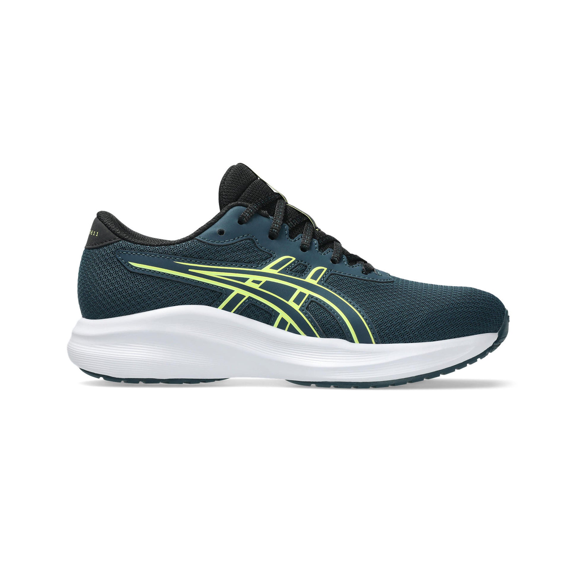 ASICS Gel-Excite 11 GS Neutrale Schoen Kinderen-Petrolblauw,Citroengeel