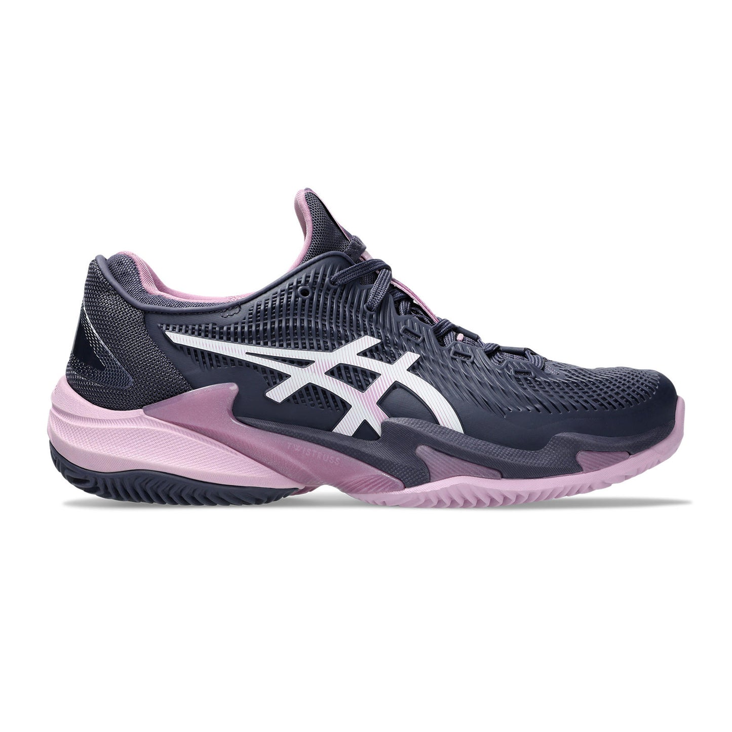 ASICS Court FF 3 Chaussure terre battue Femmes - bleu foncé, rosé