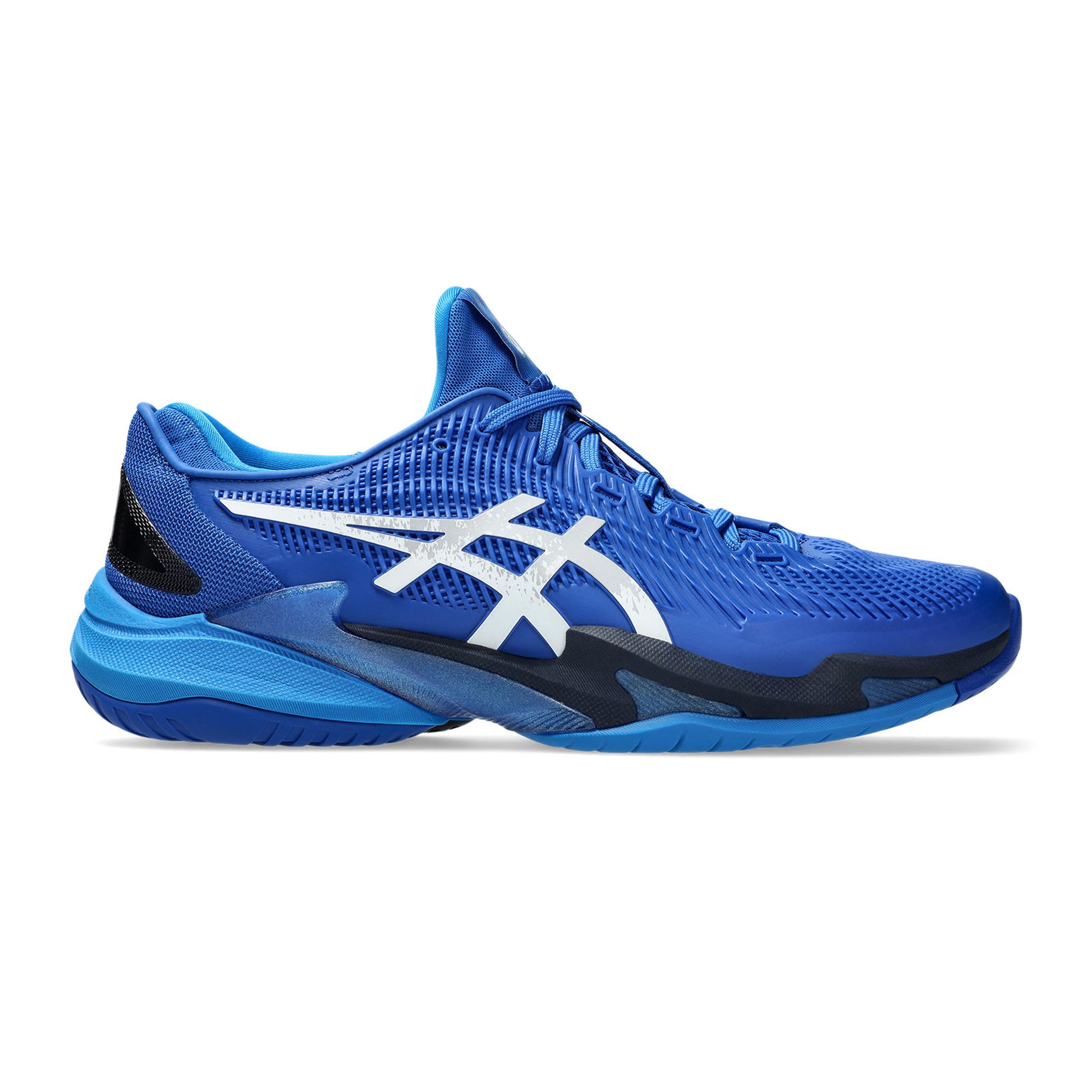 ASICS Court FF 3 Novak Chaussures toutes surfaces Hommes - bleu, argent