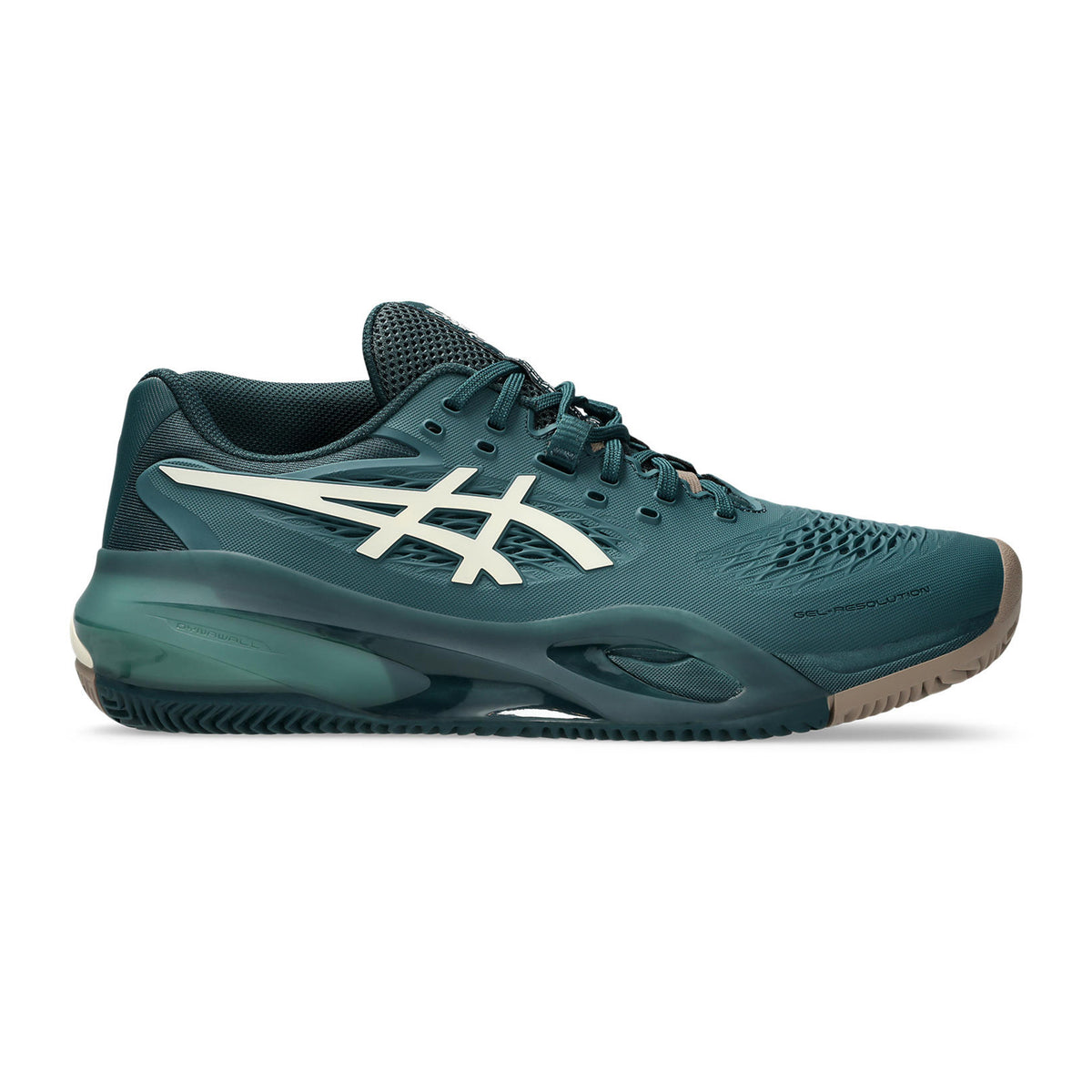 ASICS Gel-Resolution X Gravelschoen Heren - donkergroen