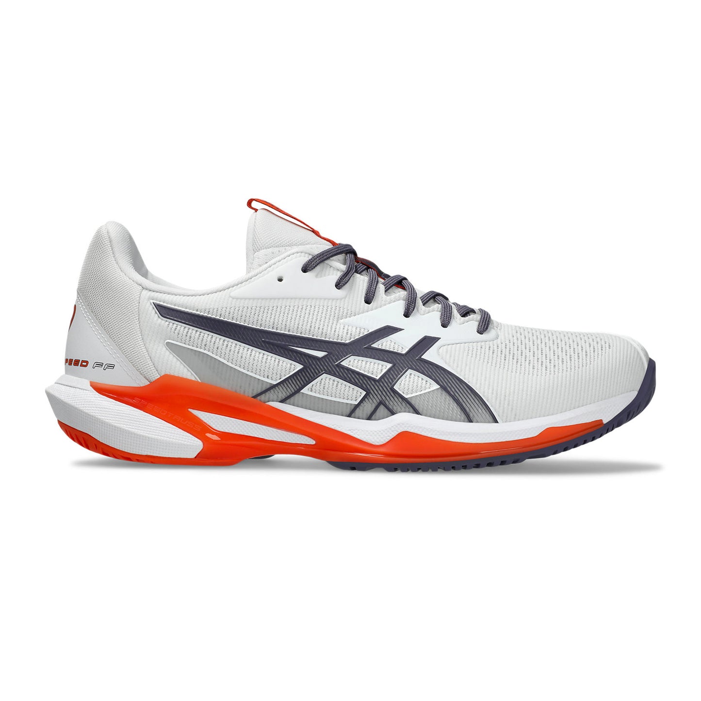 ASICS Solution Speed FF 3 Chaussures toutes surfaces Hommes - blanc, orange