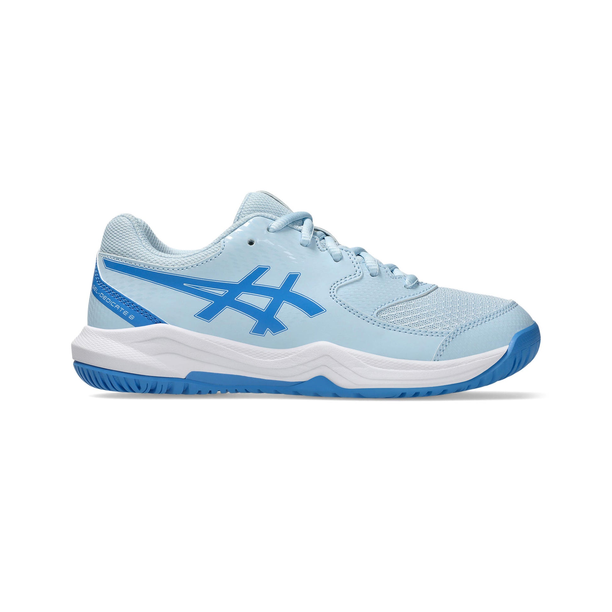 ASICS Gel-Dedicate 8 GS Chaussures toutes surfaces Enfants - bleu clair, bleu