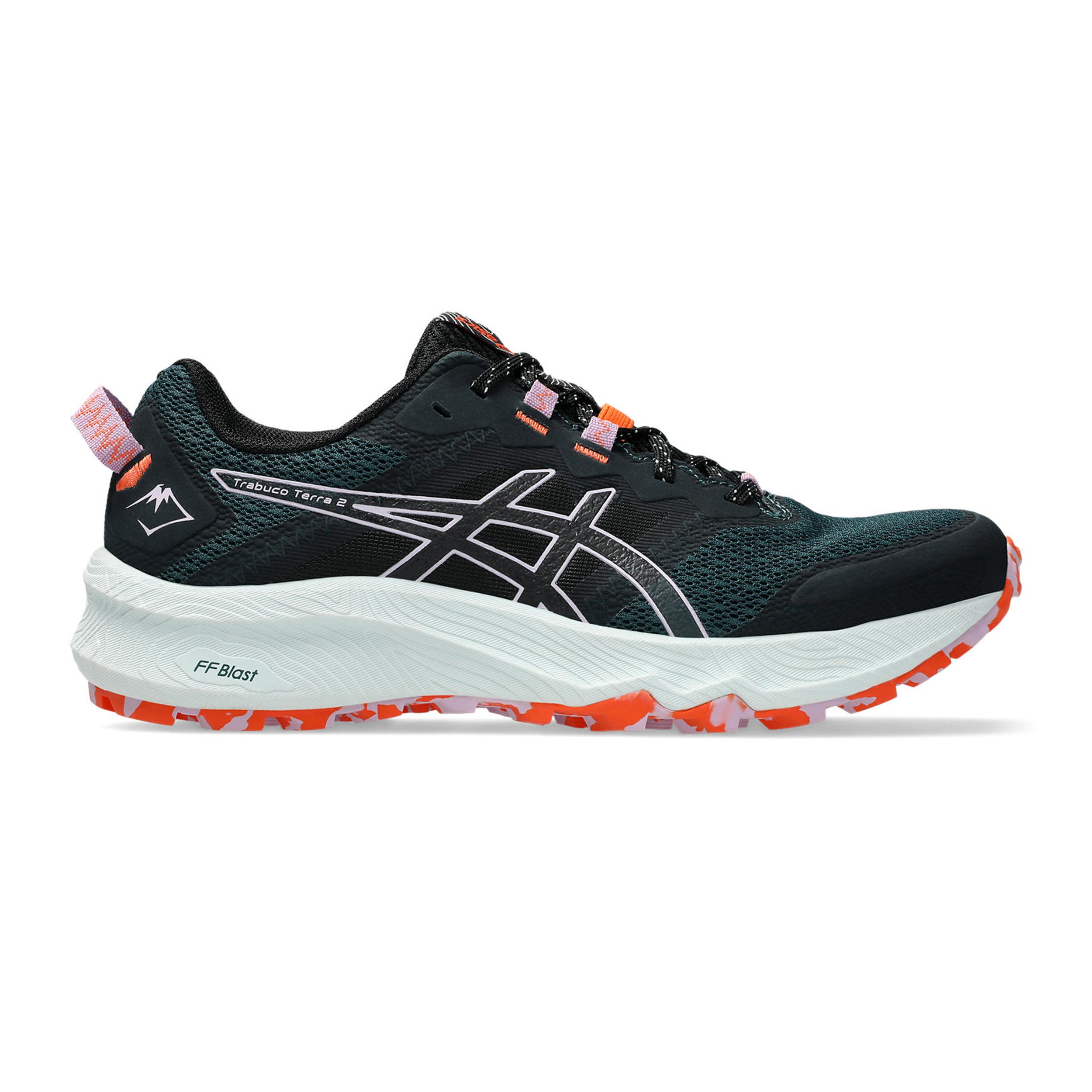 ASICS Trabuco Terra 2 Chaussure Trail Femmes-Vert Olive,Violet