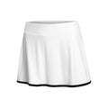 Court Rok Dames - wit,