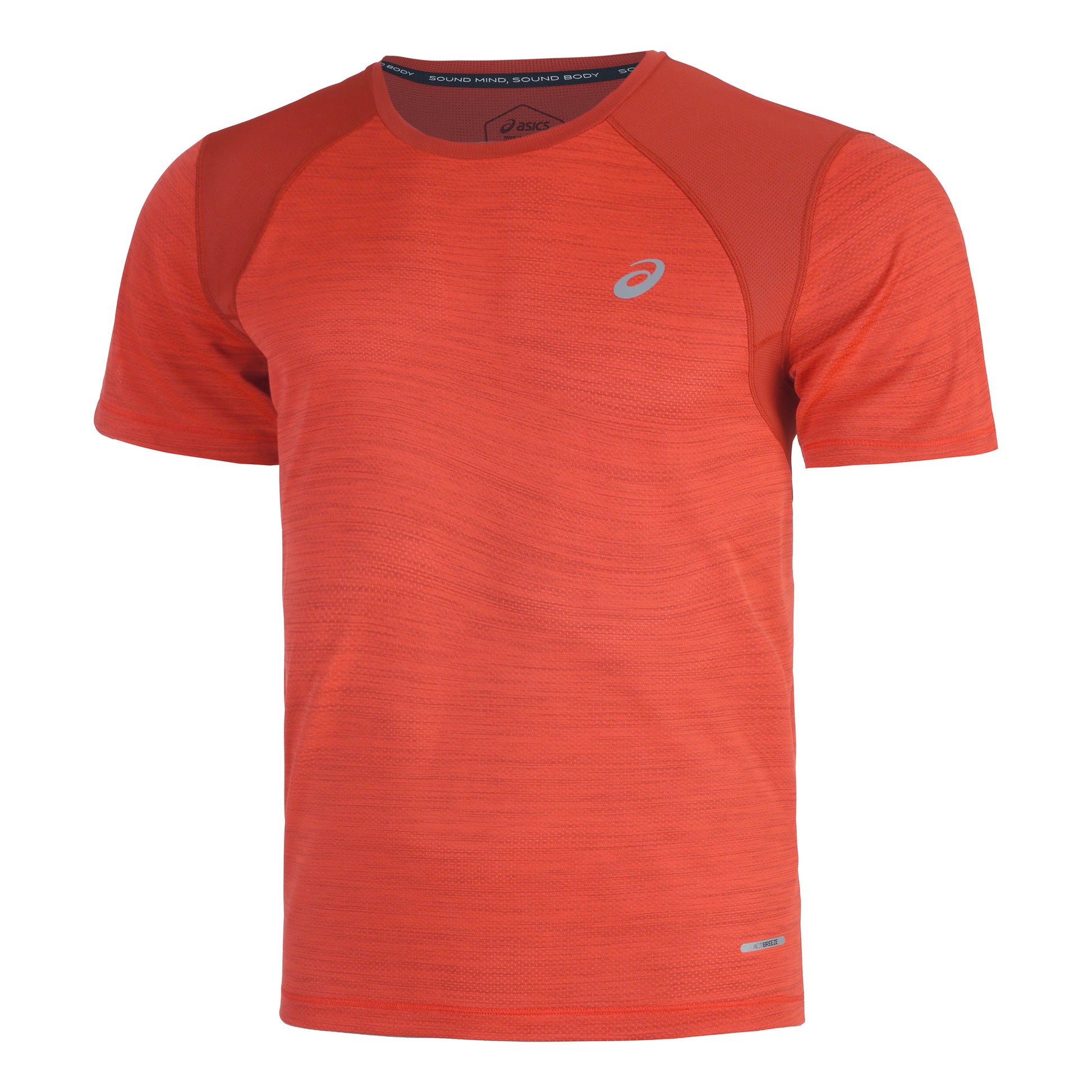 ASICS Road Maillot de course Hommes - rouge, orange