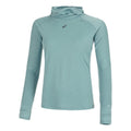 Metarun Winter Sweat à capuche Femmes - sauge,