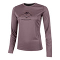 Fujitrail Logo Haut manches longues Femmes - berry,