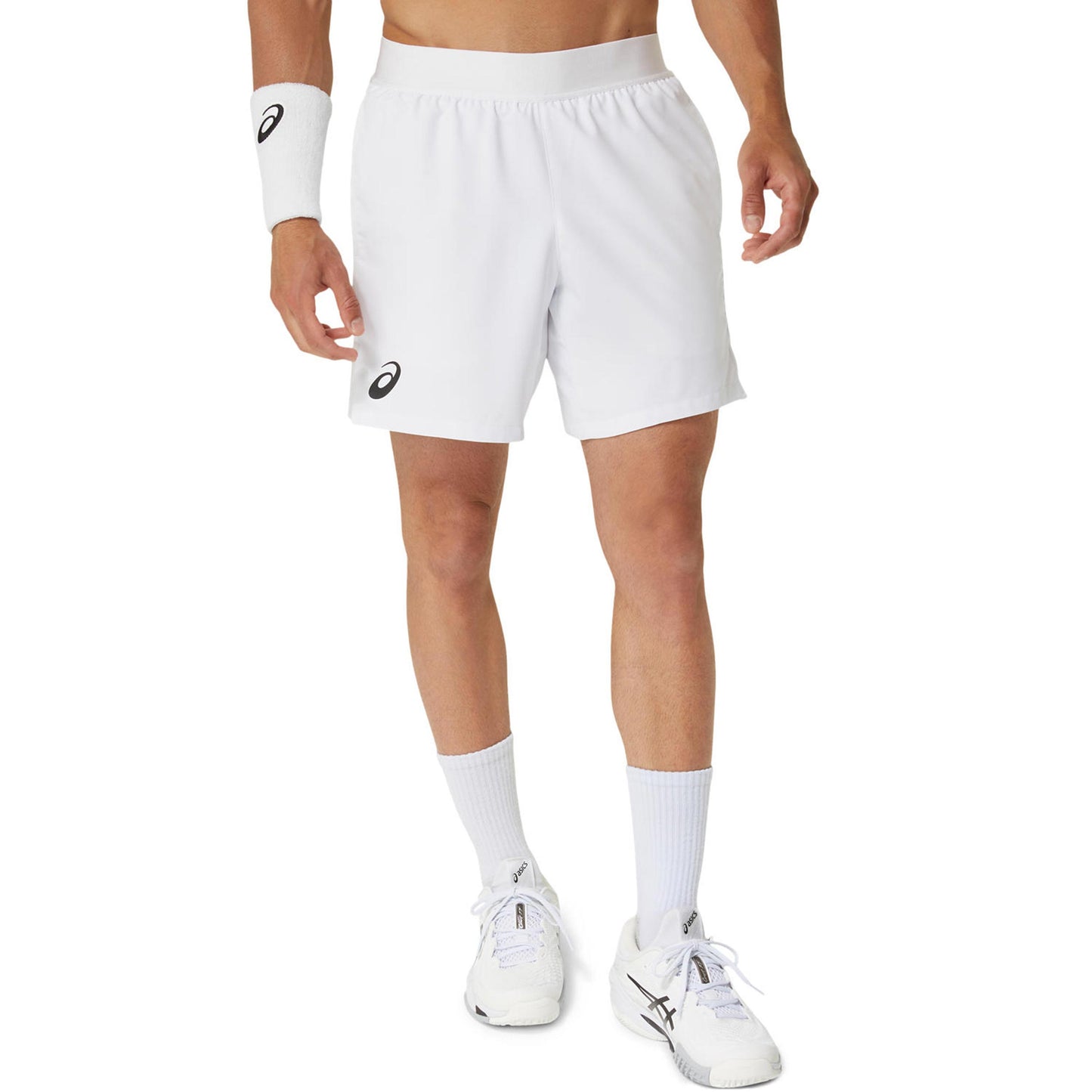 ASICS Match 7in Shorts Heren-Wit