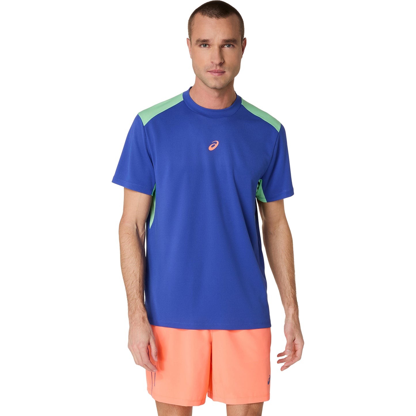 ASICS Court T-shirt Hommes-Bleu