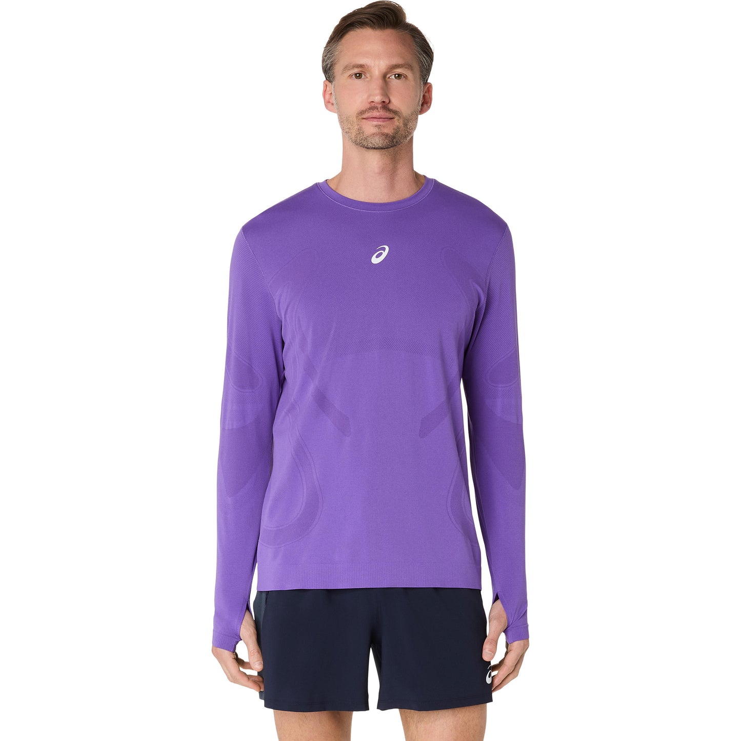 ASICS Road Seamless  Maillot de course Hommes - lilas