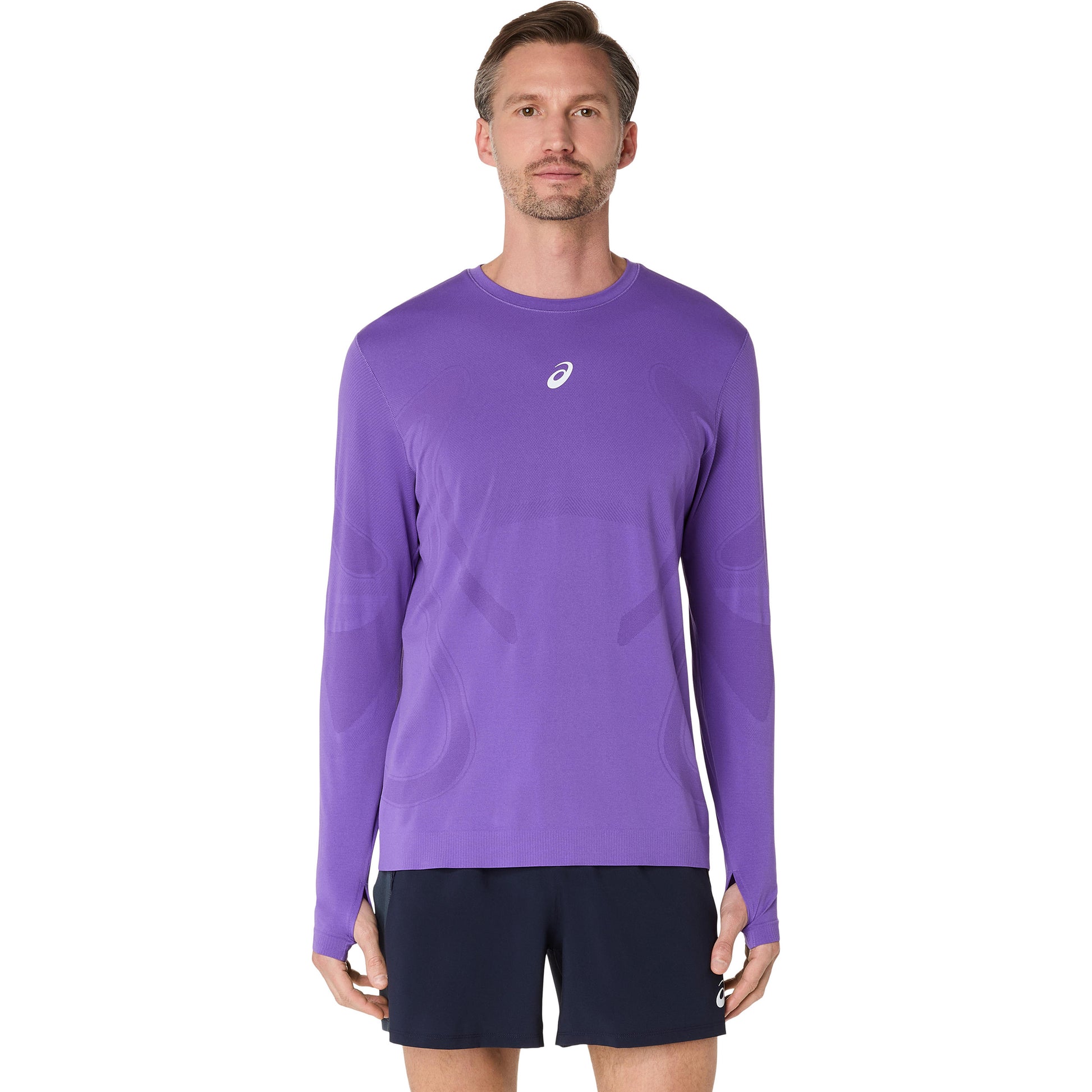 ASICS Road Seamless  Maillot de course Hommes - lilas