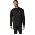 Core 1/2 Zip Winter  Hardloopshirt Heren - zwart