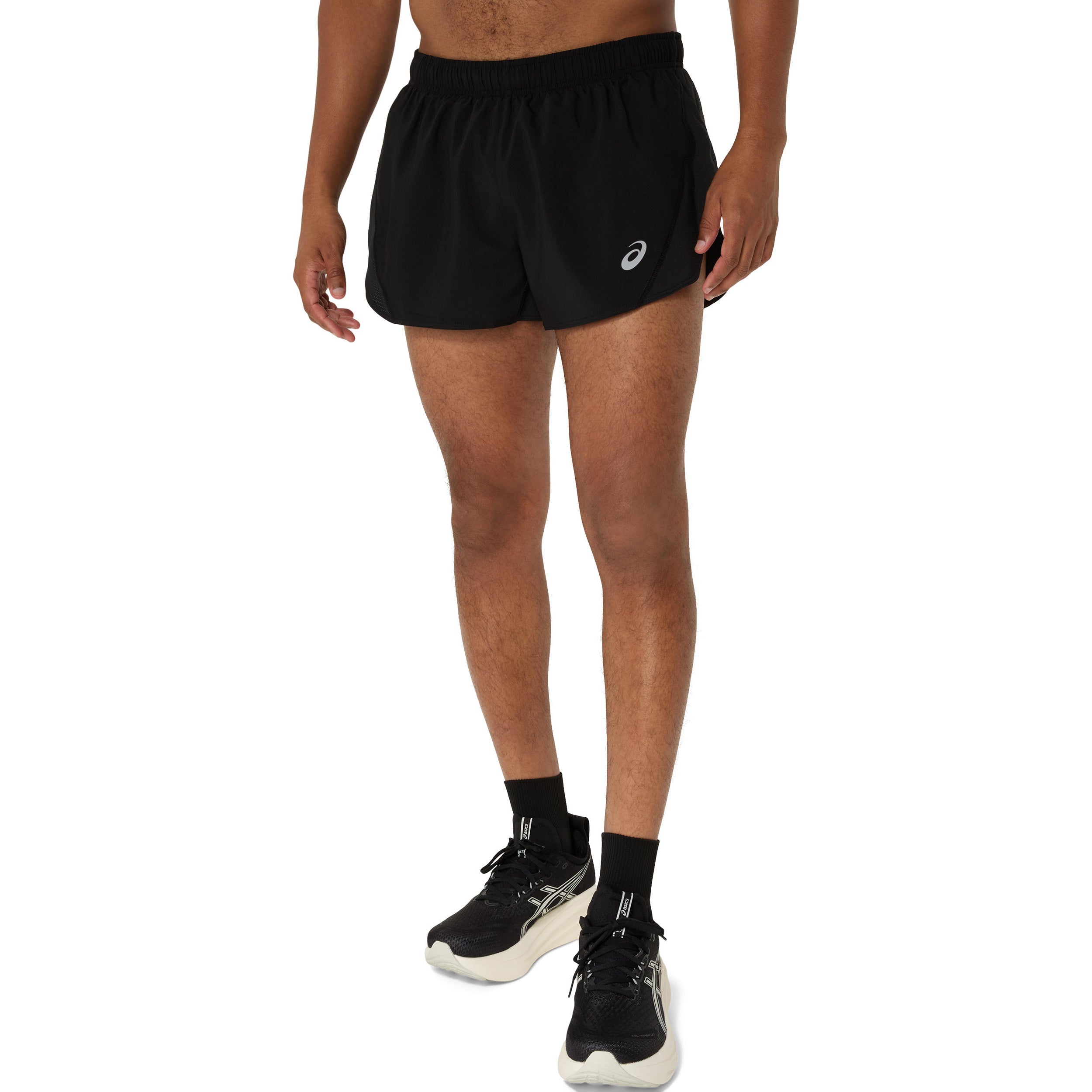 ASICS Core Split Short De Running Hommes-Noir