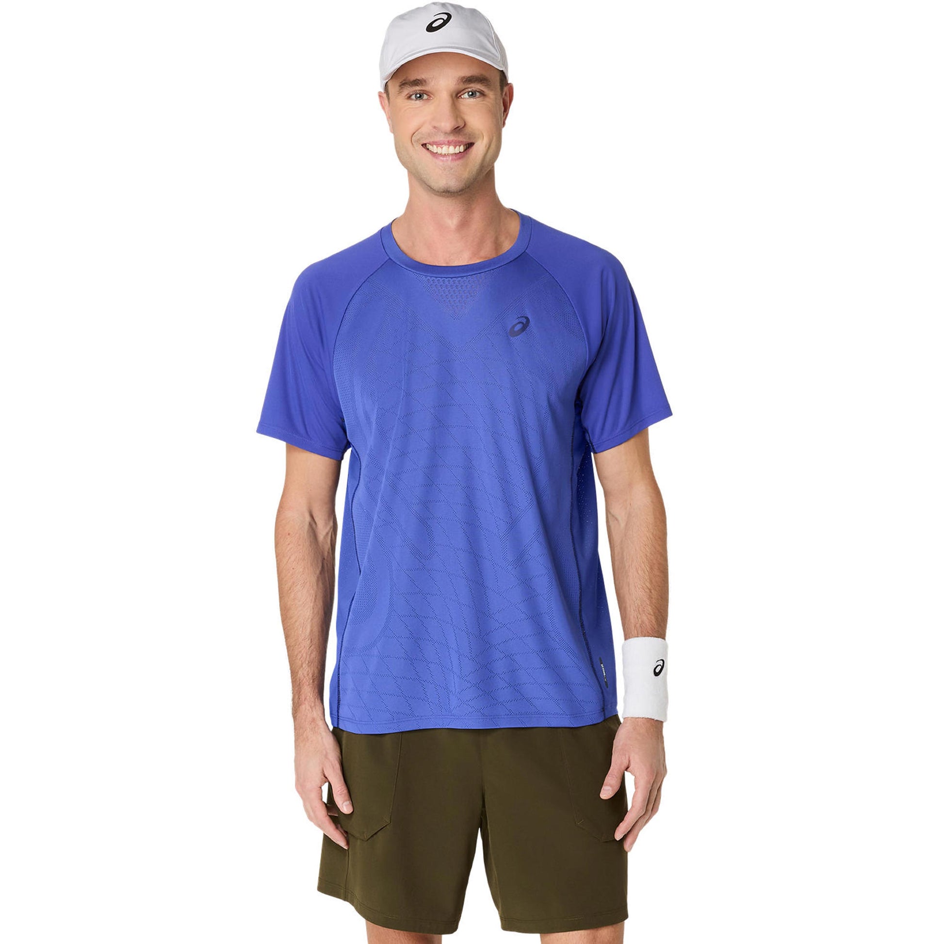 ASICS Match Actibreeze T-shirt Heren-Blauw