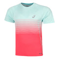 Seamless Hardloopshirt Heren - oranje, mint